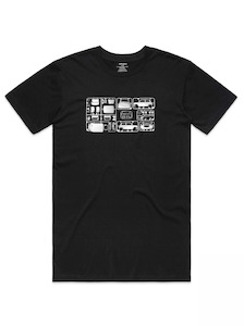 Mini Model Men's T-Shirt in Black
