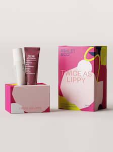 Ashley Co: Twice As Lippy Lip Punch & Tint Me Red Radish
