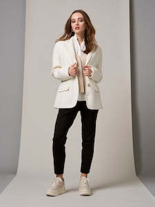 Conrad Blazer in Winter White