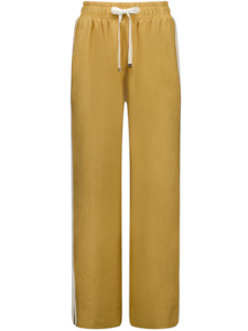 Moke: Indiana Wide Leg Pants in Biscuit