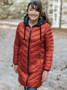 Moke: Arnie Reversible Jacket - Black Intense Rust