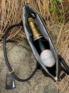 Handbags And Wallets: Quilted Insulated Wine Purse