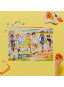 Sunset Swimsuit Jigsaw Puzzle