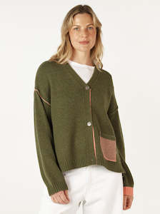 Birdseye Pocket Cardi