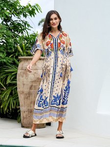 Tropical Sagrada Maxi Dress