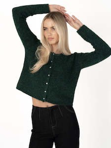 Jumpers And Cardigans: Nellie Cardi in Green