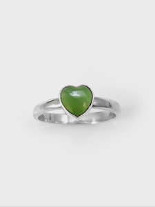 Pounamu Heart Ring