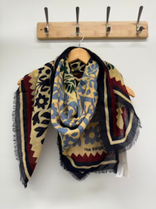 Nice Things Folk Print Scarf