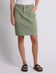 Strike Skirt in Khaki