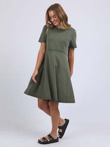 Foxwood: Eva Dress in Khaki