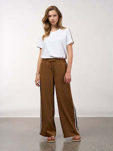 Linear Tee in White
