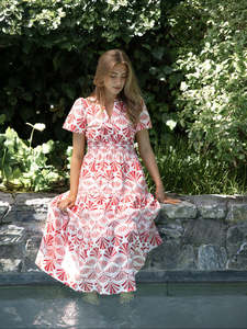 Vittoria Dress - Sorbet in Sicily