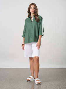 Pre Order: PRE ORDER Breeze Shirt in Jungle