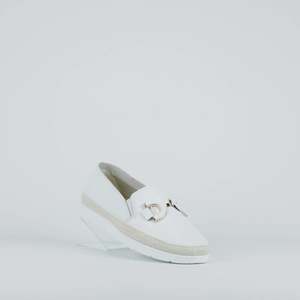 Shoes: Montego Slip-On in White