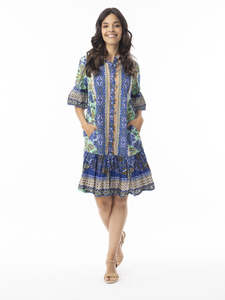 New Arrivals: Las Cuevas Frill Hem Dress