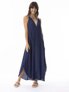 Lux Sleeveless Maxi Dress