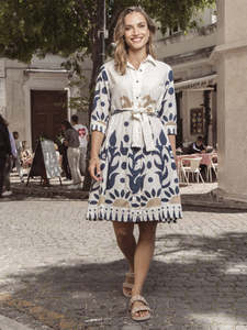 Dresses: Nazca Tie Waist Dress