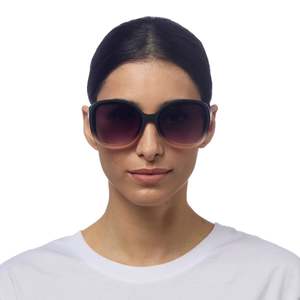 Anna Sunglasses in Black Shaded Rose