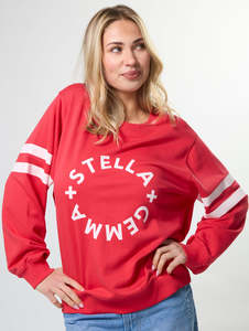 Stella And Gemma: PRE ORDER Essential Sweat in Winterberry