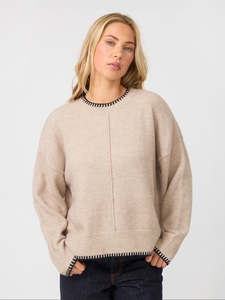 Stella And Gemma: Briar Knit in Neutral