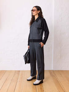 Bottoms: Batten Pant in Grey Marl