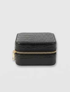Croc Square Jewellery Box