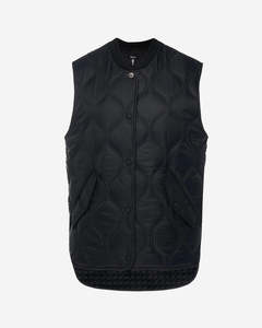 Neve Quilted Vest in Black