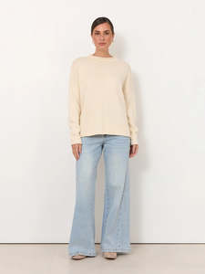 New Arrivals: Lucille Long Sleeve Knit Jumper in Cream