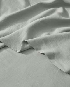 Weave Home: Ravello Flat Sheet Sage