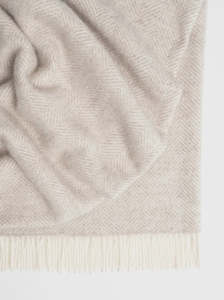 Magnus Wool Blanket in Quartz