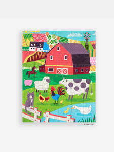 Jigsaws: Farm Friends 48 Piece - Puzzle Snax Jigsaw