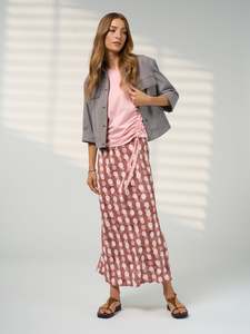 Bottoms: Vision Skirt in Cocoa
