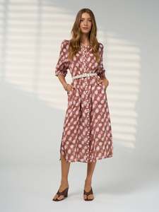 New Arrivals: Vision Shirt Dress in Cocoa