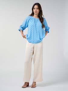 New Arrivals: Vanya Top in Bluebell