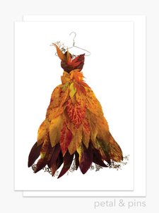 Autumn Leaf Greeting Card