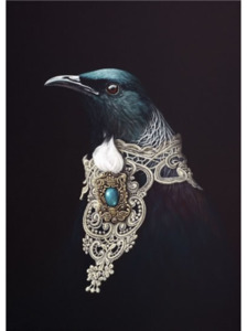 Adorned Orator Greeting Card by Jane Crisp