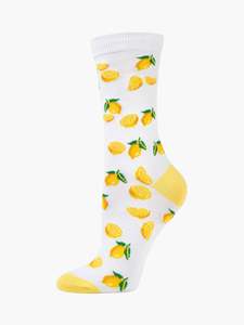 Womens Lemon Socks