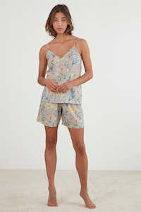 Botanical Cami Short PJ Set