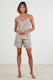 Botanical Cami Short PJ Set