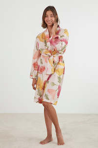 Baksana: Poppies Robe