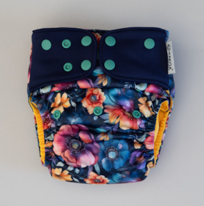 Modern Cloth Nappies: Kekoa Core Large - Moonlit Blooms