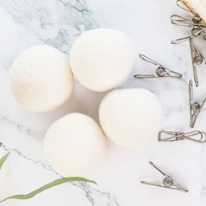 Laundry Items: Wool Dryer Balls – 4 Pack