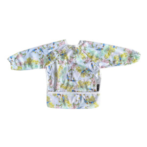 Sleeved Bibs: Sleeved Bibs - Spring's Delights