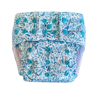 CWF/Minimi - Best Fit Premium Nappy - Ocean Swirls