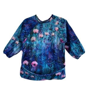 Luxe Sleeved Bibs - Ethereal Poppy