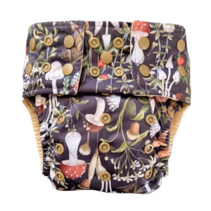 CWF/Minimi - Best Fit Premium Nappy - Enchanted Mushroom Grove