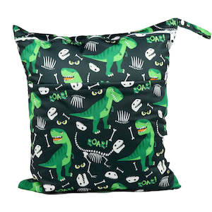 Large Xl Wet Bags: Wet Bags - Dino Bones