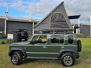 Lighting: Quick Pitch Super Light Aero Hard Shell Roof Tent