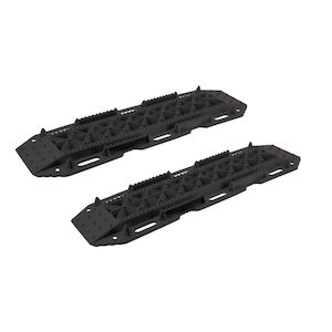 Hulk 4x4: HULK 4X4 NYLON RECOVERY TRACKS (2PK) - BLACK
