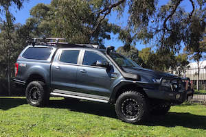 Safari: Safari V-Spec Snorkel for the FORD RANGER PXIII 2.0 Diesel